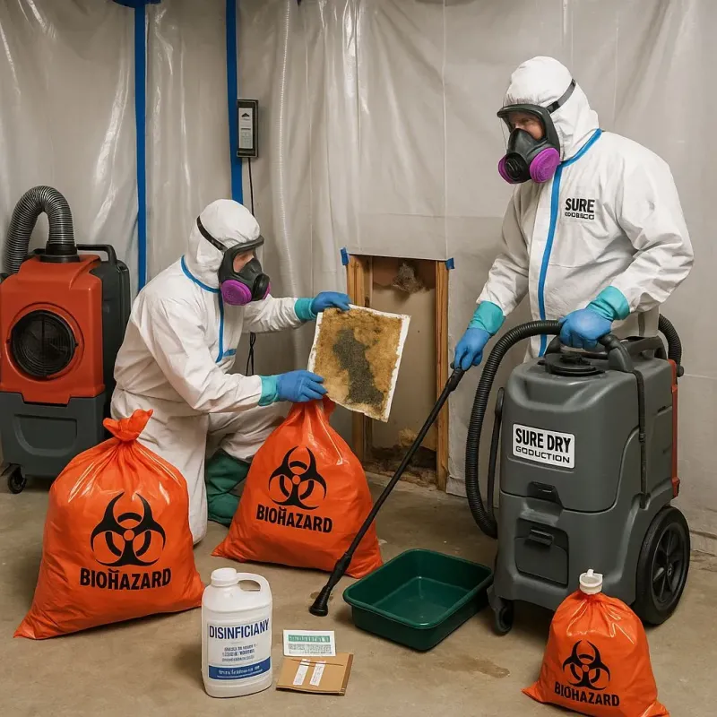 Contaminated Water Handling Protocols process in Rose Hill, VA